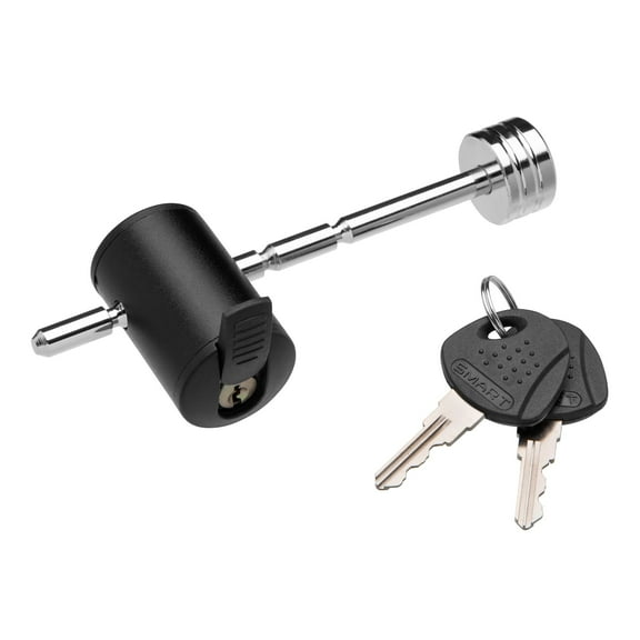 TowSmart Adjustable Coupler Locking Pin, Fits 1" to 3" Coupler Spans, Silver, 7274