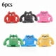 thumbnail image 1 of 6pcs Monster Cute Six Color Plush Toys My Emotional Little Monster Cartoon Doll Colorful Emotion for kids Gifts, 1 of 4
