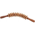 thumbnail image 4 of Fiudx Herramienta de Masaje, Rodillo de Madera Ergonómico, Masajeador Corporal Suave de 12 Ruedas, Diseño Ligero y Portátil, Ideal para Gimnasio En Casa, Ideal para Viajes, Regalo para Familias Mayor, 4 of 7