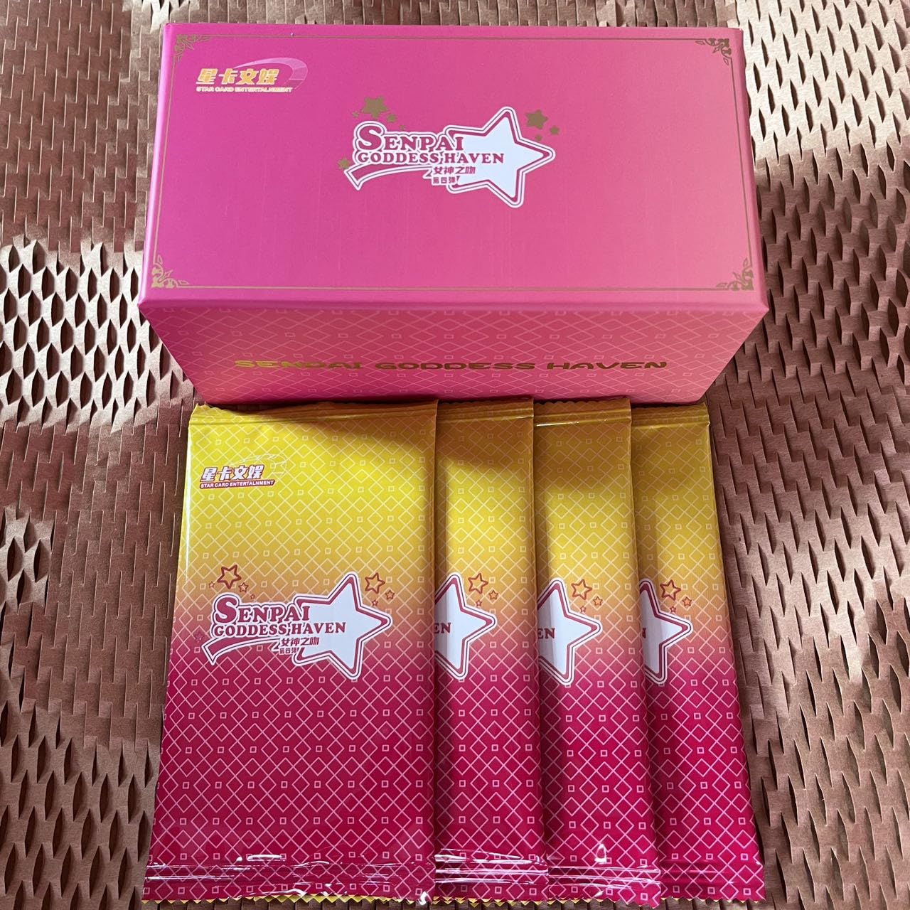 90-Piece Goddess Story TCG Booster Box | Anime Girls Collectible Trading Cards | Random Rare Cards Included