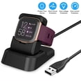 thumbnail image 1 of EIGTHTAIL Charger Cable Fit for Fitbit Versa 2   Power Charging Dock  Smart Watch USB 3.9ft Cable Replacement Charging Stand Station Base Accessories Compatible with Fitbit Versa 2, 1 of 6