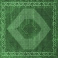 thumbnail image 1 of Ahgly Company Indoor Square Persian Emerald Green Traditional Area Rugs, 8' Square, 1 of 4