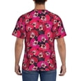 thumbnail image 2 of Rocae Orchids Flowers for Men's Moisture-Wicking Crew Tee - T-Shirt for Sports, Outdoor Activities, and Casual WearMedium, 2 of 9
