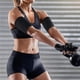 thumbnail image 3 of Soidarity 2 piezas de cinturón moldeador de brazo de Sauna para mujer, faja moldeadora de cuerpo, cinturones para quemar grasa, recortador de Ropa Deportiva, Zapatos azul, 3 of 6