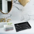 thumbnail image 3 of Decorative Bathroom Vanity Tray Resin Cosmetic Organizer Display Home Decor Bathtub Jewelry Dish Bathtub Serving Tray Holder for home and, 3 of 7