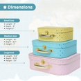 thumbnail image 3 of Set de cajas de almacenamiento Jewelkeeper World Map Minicase x3, 3 of 7