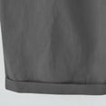 thumbnail image 4 of biudgviw Bermuda Shorts for Women High Waisted Summer Shorts Cuffed Hem Plus Size Lounge Knee Length Shorts with Pockets, 4 of 6