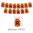 thumbnail image 3 of Pancarta de graduación Clase de 2026 ¡Felicidades Graduado! Decoraciones Guirnalda de papel colgante para fiestas Decoración para ceremonias de graduación en interiores y exteriores, 3 of 7