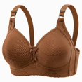 thumbnail image 4 of ALLLIST Brown Womens Bras Polka Dot Wireless Bralette Breathable T Shirt Bras for Ladies Size S-XL, 4 of 4
