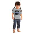 thumbnail image 4 of No One Cares You're Busy Funny Chill Toddler Boy Girl T Shirt Infant Toddler Brisco Brands 2T, 4 of 6