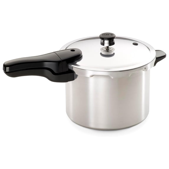 Open Box PRESTO 01264 6-Quart Aluminum Pressure Cooker