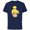 Navy, variant on Disney Peter Pan Tinker Bell Pixie Fairy Big Face Costume - Short Sleeve Cotton T-Shirt for Adults - Customized-Black