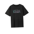 thumbnail image 4 of Camiseta de mujer Ropa de verano Moda Cuello redondo simple para deportes y camping Negro, 4 of 7