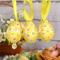 thumbnail image 7 of Tyidzon Easter Ornaments for Tree, 3Pc Easter Eggs Ornaments, Hanging Easter Eggs for Tree Basket DIY Crafts Easter Party, 7 of 7