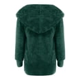thumbnail image 5 of JUNWELL Women‘s Oversized Open Front Hooded Draped Pockets Cardigan Coat, 5 of 5