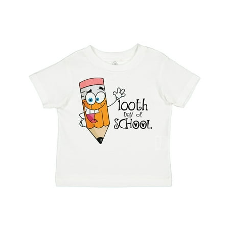 

Inktastic Pencil 100th Day of School Gift Toddler Boy or Toddler Girl T-Shirt