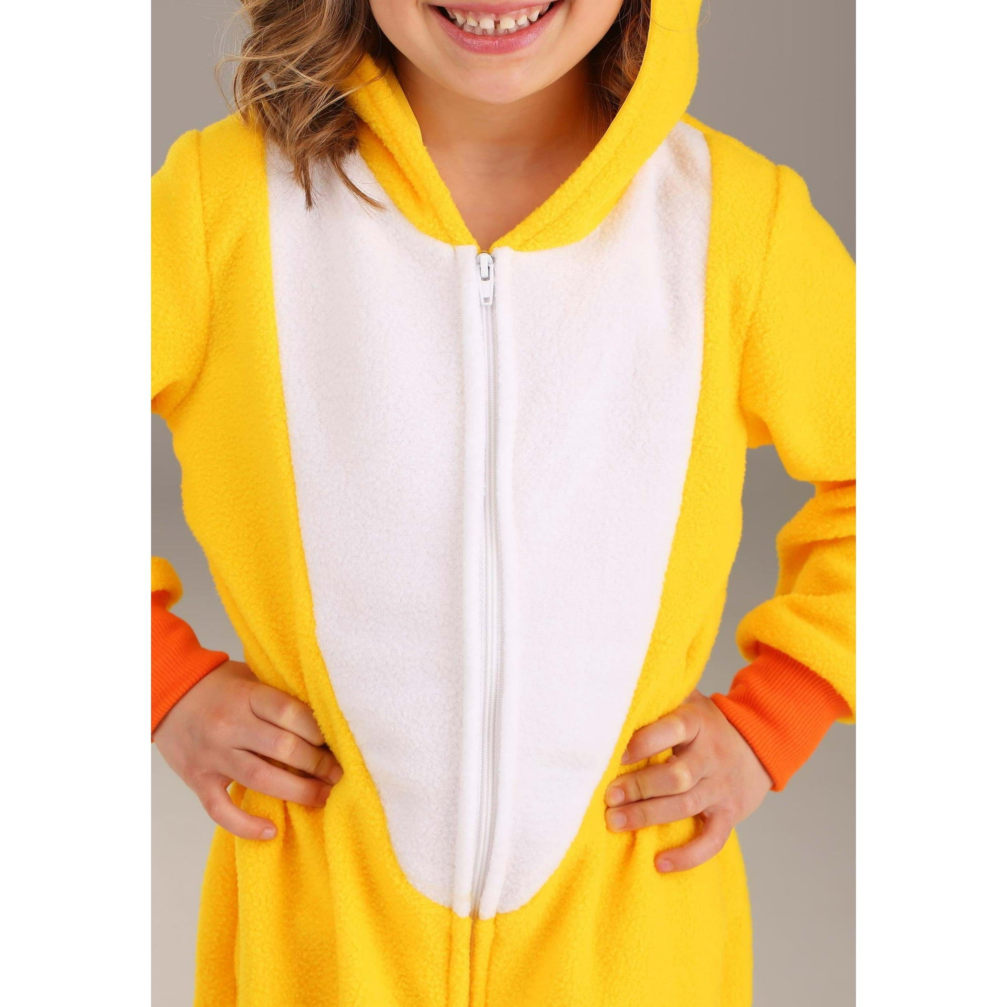 Fun Costumes Toddler Yellow Duck Onesie Yellow