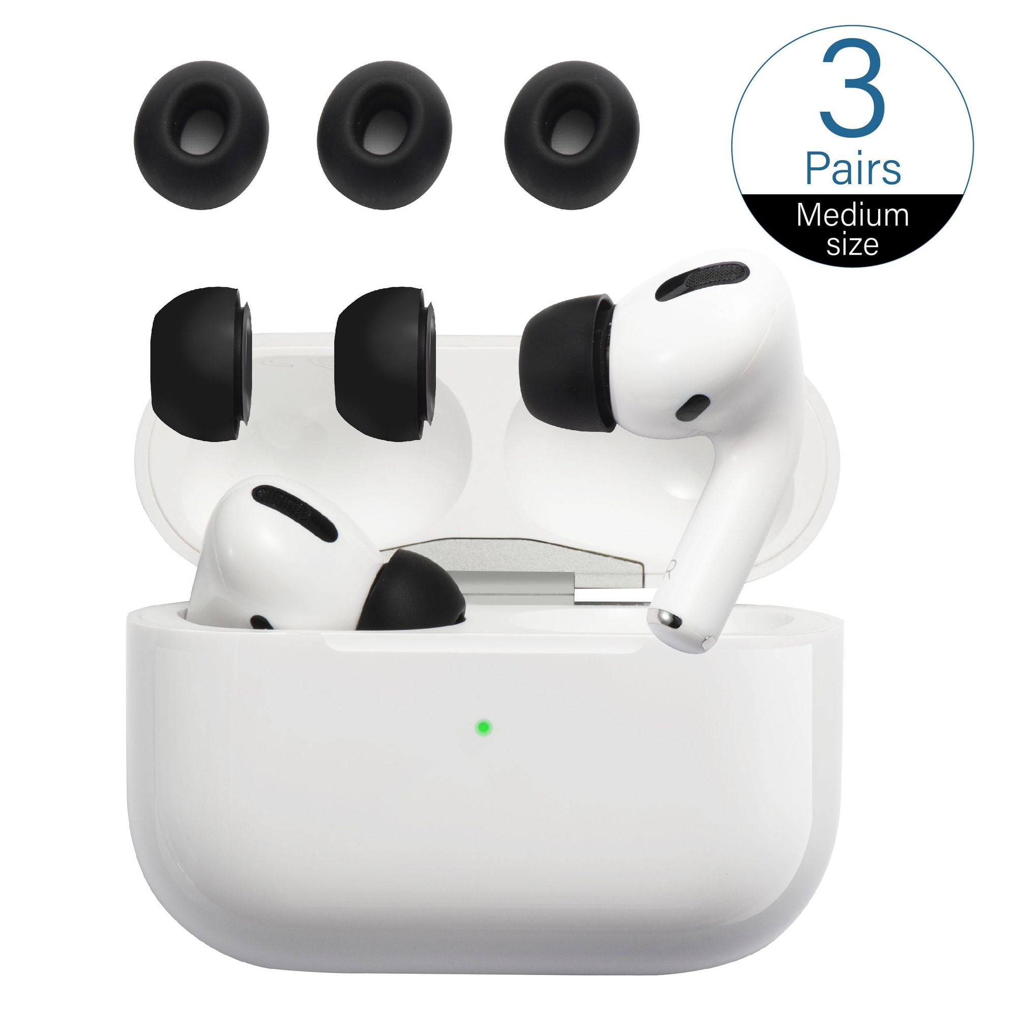 Silicone Tips for AirPods Pro Replacement Ear Buds Eartips, Sound