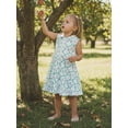 thumbnail image 4 of BemeyourBBs Toddler Baby Girl Golf Dress with Shorts Set ﻿Athletic Workout Dress Clothes Little Girl Summer 2 Piece Outfits Golf Cart Clubs Print Slpel Collar Half Zipper A Line Tank Dress, 4 of 9