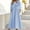 Light Blue, variant on Midi Dresses For Women Sevevn Women's Summer Fashion Printed Short Sleeve Round Neck Suspenders Pullover Dress