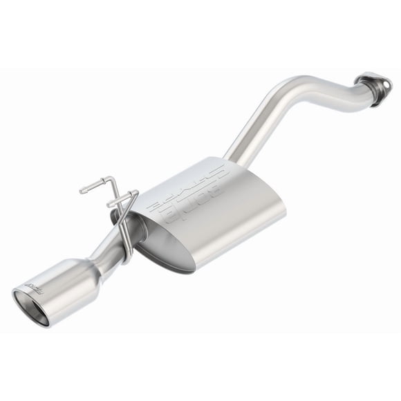 Convient au Système d'Échappement Honda Civic Borla 2012-2015, Trousse 11828, Essieu de Tournée, Système Arrière; Acier Inoxydable T-304; avec Silencieux; Diamètre de Tuyau 2-1/4 Pouce; Échappement Simple avec Sortie Simple; Sortie Arrière
