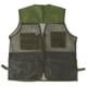 thumbnail image 4 of Chaleco militar, duradero, transpirable, con múltiples bolsillos, de malla, para pesca, para actividades al aire libre, XL, verde militar, 4 of 15