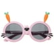 thumbnail image 1 of 1 par de gafas de sol para niños, accesorios decorativos para gafas, gafas de sol de conejito de zanahoria, 1 of 7