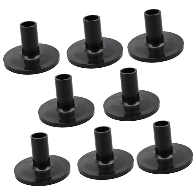 8pcs Mangas de Platillos Fieltros Tambor Ligero Fieltro Instrumentos Musicales Protección Sunnimix Piezas de tambor de percusión