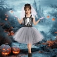 thumbnail image 2 of Mercatoo Girls Halloween Tulle Tutu Dress with Hairband Outfits Hollow A-Line Pleated Dresses Birthday P𝐚rty Performance Clothes, 2 of 5