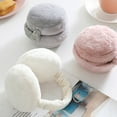 thumbnail image 6 of Skymirror Warm Keeping Skin-friendly Earmuff Faux Rabbit Fur Rotating Adjustable Ear Cover for Winter, 6 of 8