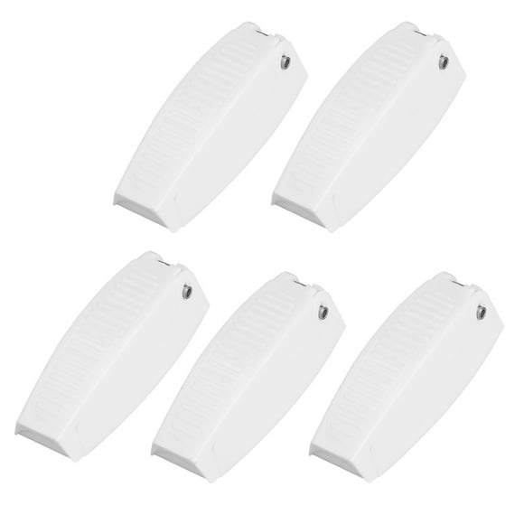 RV Door Hatch, ABS Door Catch Holder Latch, White For RV Trailers Campers Use