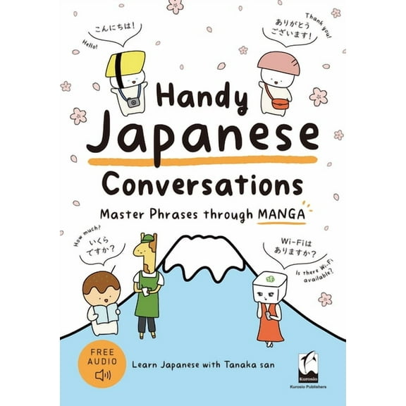 Handy Japanese Conversations: Master Phrases Through Manga, (Paperback)