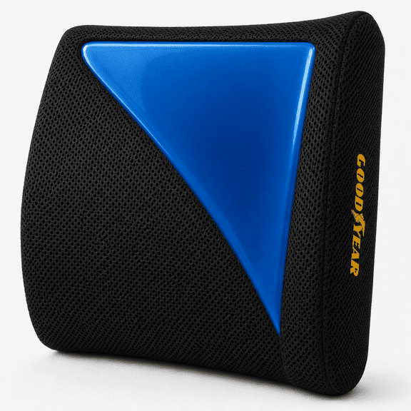 Goodyear Cooling Gel Lumbar Support Pillowfor Car Seat and Office Chair