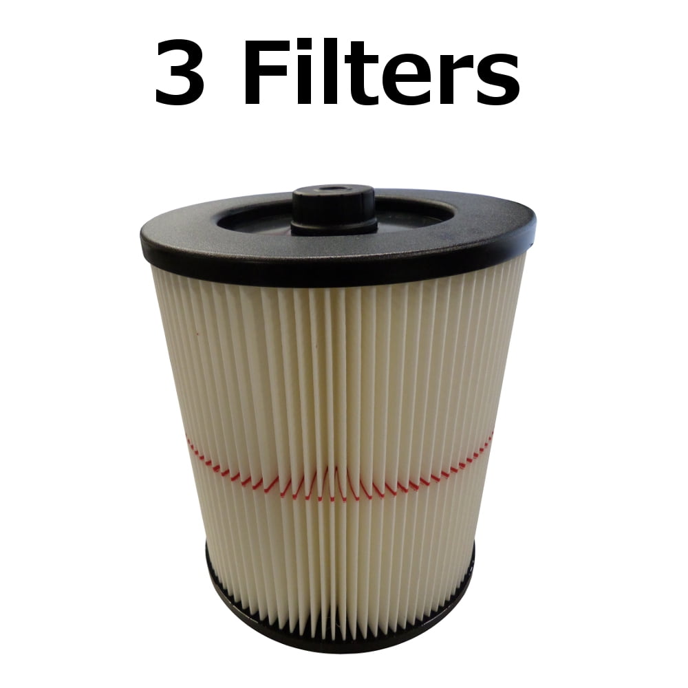Shop Vac Filter Craftsman 17816 Replacement Wet Dry Vac Air Filter 3 Pack