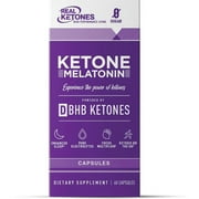 Real Ketones Keto Weightloss Sleep Capsules, 60 Capsules