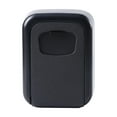 thumbnail image 4 of Key Lock Box Wall Mounted Key Cabinet Organizer for Hotels Office House Keys Black, 4 of 10