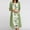 Green, variant on Womens 2025 Spring Floral Print 2 Piece Set Maxi Dress with Cardigan Sleeveless Plus Size Wedding Guest Dresses for Women Green,XXL