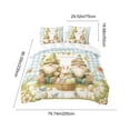 thumbnail image 3 of Fridja Clearance under $5 Bedding Set Three Piece Cute Children's Digital Printed Bed Sheet Bedding Home Textiles, 3 of 5