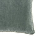thumbnail image 4 of Benjara Square Throw Pillow with Cotton Cover, Sage Green, 4 of 6