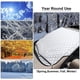 thumbnail image 4 of Funda para parabrisas de coche, protección solar (plateada), 4 of 5