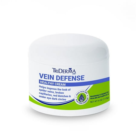 TriDerma Vein Defense Healthy Cream (Best Varicose Vein Cream)