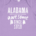thumbnail image 4 of Inktastic Alabama Awesome Since 1819 Boys or Girls Baby Bodysuit, 4 of 5