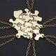 thumbnail image 2 of 6pcs Good Friendship Necklace Set Puzzle Colgante en forma de cuello Moda Cuello Decoración Accesorios de joyería creativa, 2 of 5