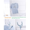 thumbnail image 4 of Hanger Clothes pole Retractable Portable Indoor Garment Tools adjustable Coat Hanger Wardrobe Home Hanging Rack Home Furnishing Coat Hanger Pole Adjustable Corner Coat Hook Telescopic Pole Hanger Bar, 4 of 6