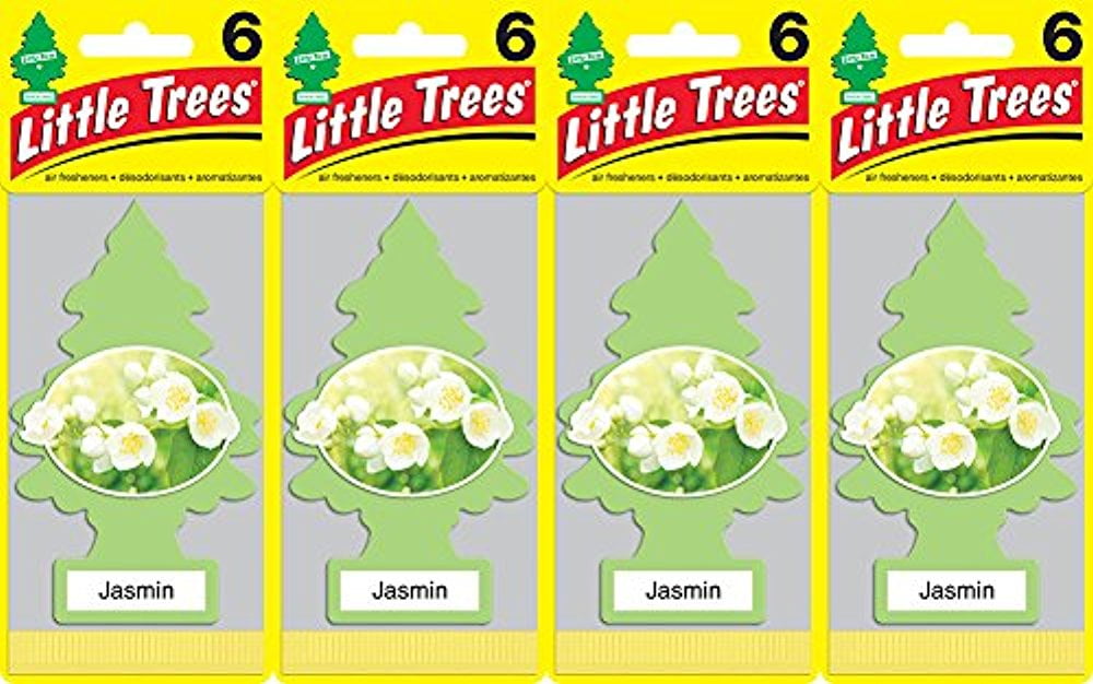 Little Trees Jasmin Air Freshener, (Pack of 24)