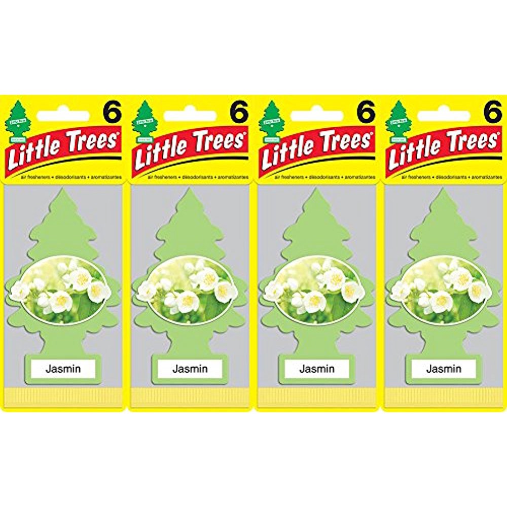 Little Trees Jasmin Air Freshener, (Pack of 24)