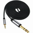 thumbnail image 3 of 3.5mm to 6.35mm Stereo Audio Cable 1/8 to 1/4 Male to Male Cable for Guitar Amplifier Mixer Microphone Recorder Laptop, 3 of 8