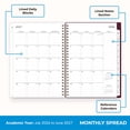 thumbnail image 5 of Blue Sky 2026-2027 Weekly and Monthly Academic Year Planner Calendar, July 2026 - June 2027, 5.875" x 8.625", Flexible Pocket Cover, Laminated Tabs, Includes Extra 30 Sheets of Notes, Mayla, 5 of 10