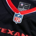 thumbnail image 4 of Men's Nike Cam Robinson  Navy Houston Texans Team Game Jersey, 4 of 6