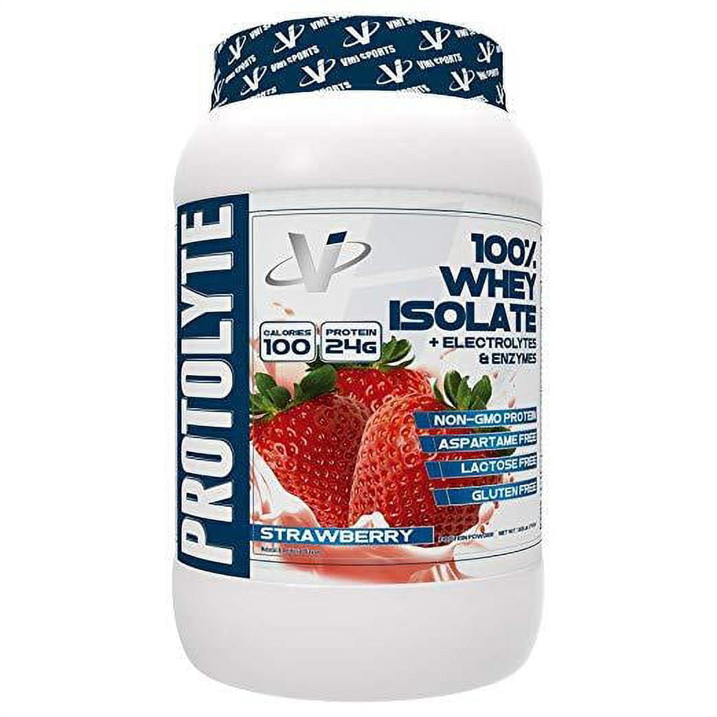VMI Sports | Protolyte Whey Isolate Protein Powder | Low-Calorie for Weight Loss and Muscle Gain | Non-GMO 1.6 lb (Chocolate Peanut Butter)